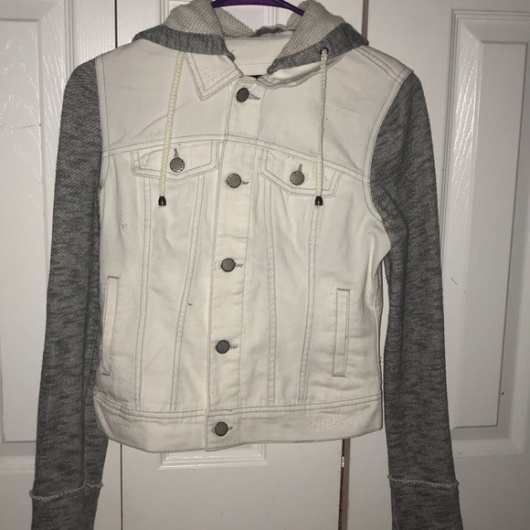 black rivet denim jacket